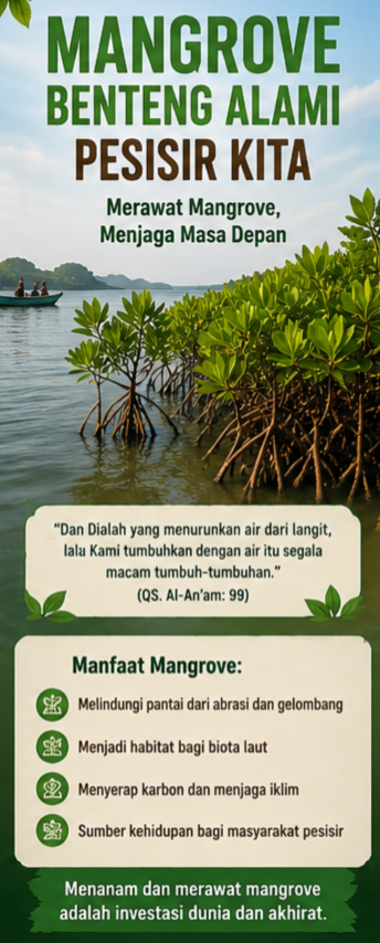 Mangrove benteng alami pesisir